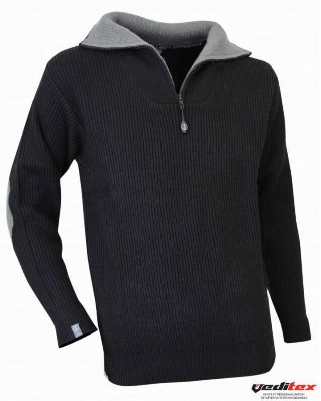 Pullover LMA CACAO schwarz T.3XL - 803170 NOIR T.7