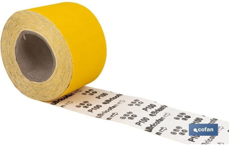 Schleifpapierrolle 100 x 25 MG100