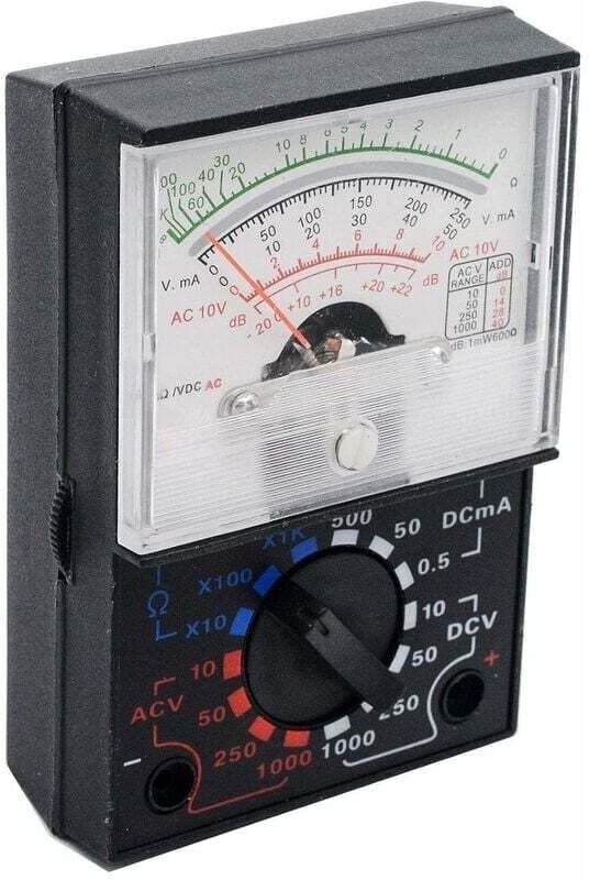 Ontway - Analoges Multimeter – yx 1000 a ac dc elektrischer Durchgangsprüfer – Stromwiderstandsmessung