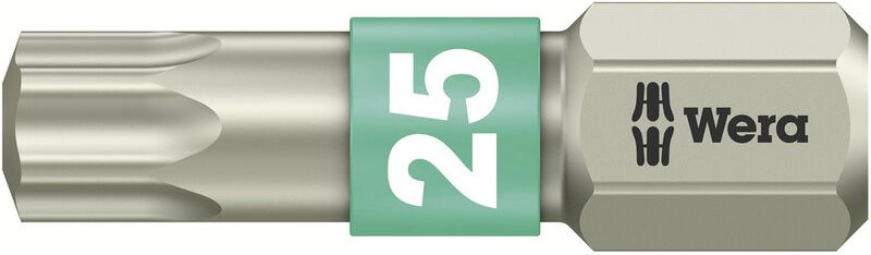 3867/1 ts tx 25 x 25 mm 05071035001 Torx-Bit t 25 Edelstahl d 6.3 1 St. - Wera