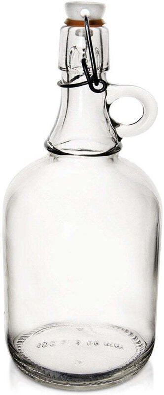 Bottle with clip glass 500 ml