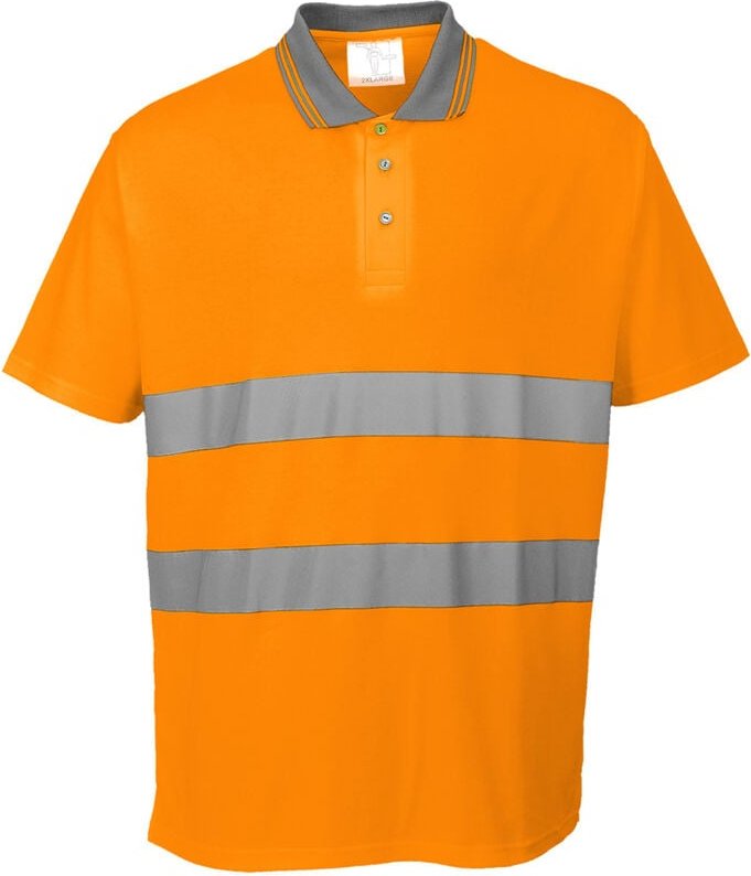 Polo Confort Baumwolle Orange 3XL