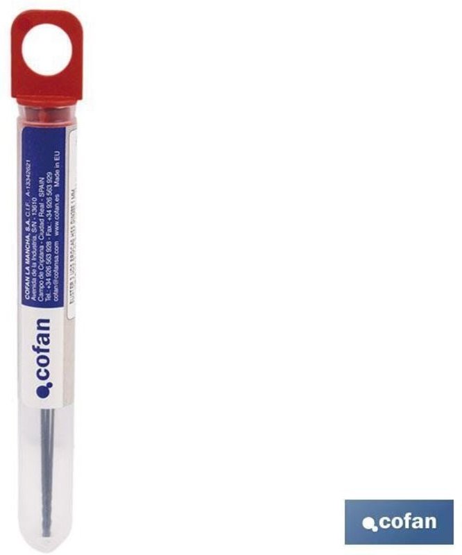 Cofan - Blister 1 Stück HSS-Bohrer DIN388 13 mm