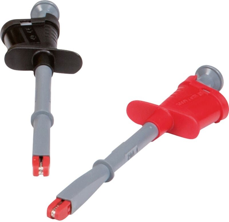 Chauvin Arnoux - Abgreifklemme cat iv 1000 v Rot, Schwarz