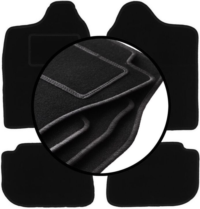 Komplettset Veloursmatten für: Suzuki Jimny SUV (1998-2007)