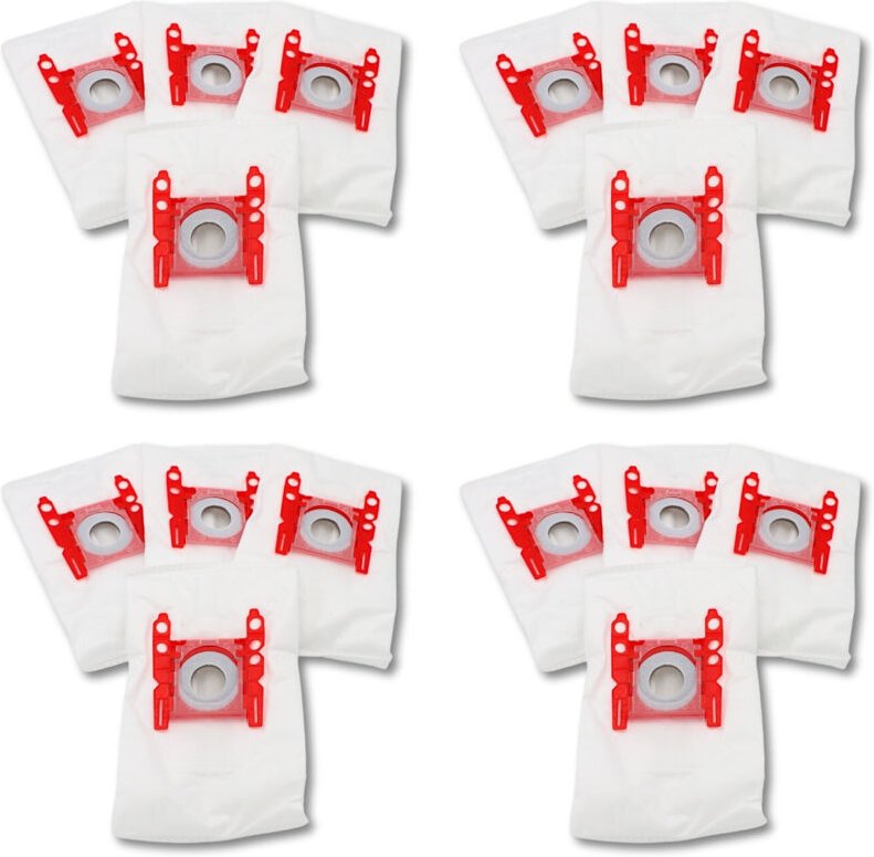 Ersatzteil - SOS Accessoire Lot de 4 boîtes de 4 sacs d'aspirateur pour Bosch BBZ41FGALL, 00576334,17000940 type G 270 x...