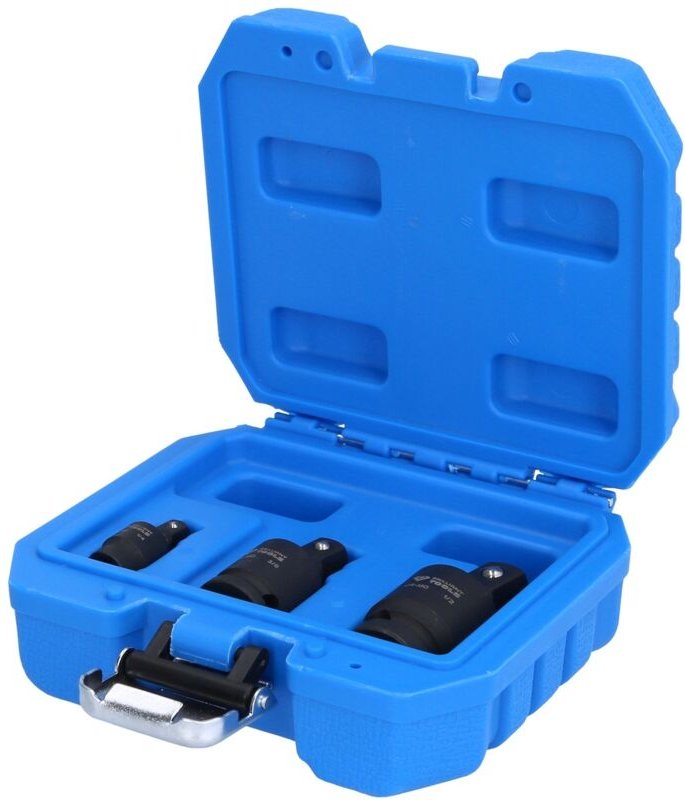 Brilliant Tools - Kraft-Kugelgelenk-Satz 1/4" + 3/8" + 1/2" 3tlg. - BT024603