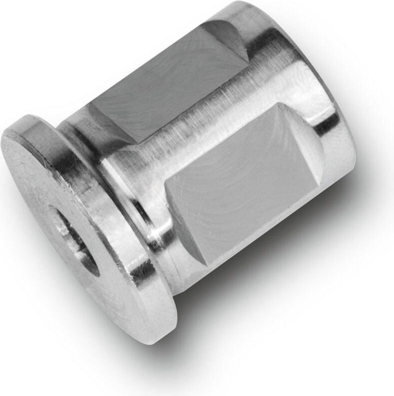 Adapter mit 3/4 in Weldon-Aufnahme, Abtrieb 1/4 in Sechskant nach din 3126 / iso 1173 – c 6,3 - Fein