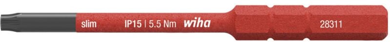 Bit slimBit electric torx plus® 15IP x 75 mm (43149) - Wiha