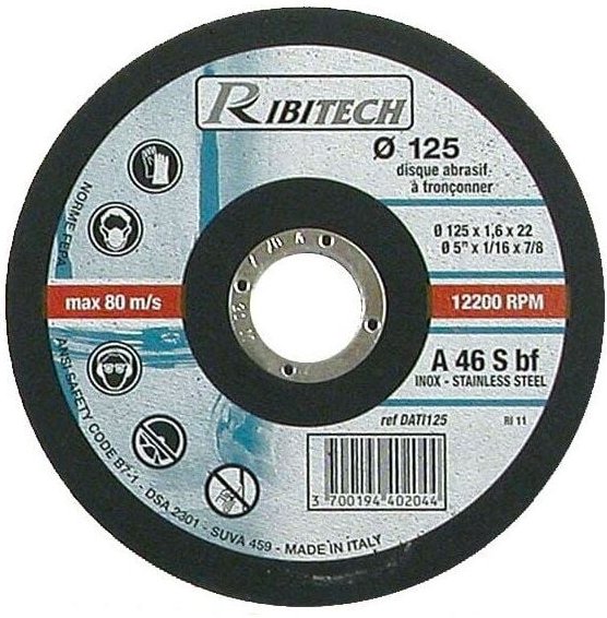 125 mm Edelstahl-Trennscheibe