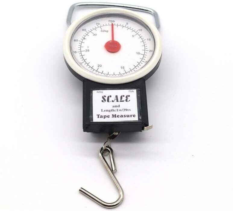 Reisezubehör - Manuelle Gepäckwaage, Schwarz