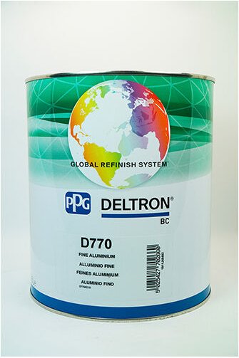 Ppg Deltron D770 Bc Fine Aluminium 3.5 Liter