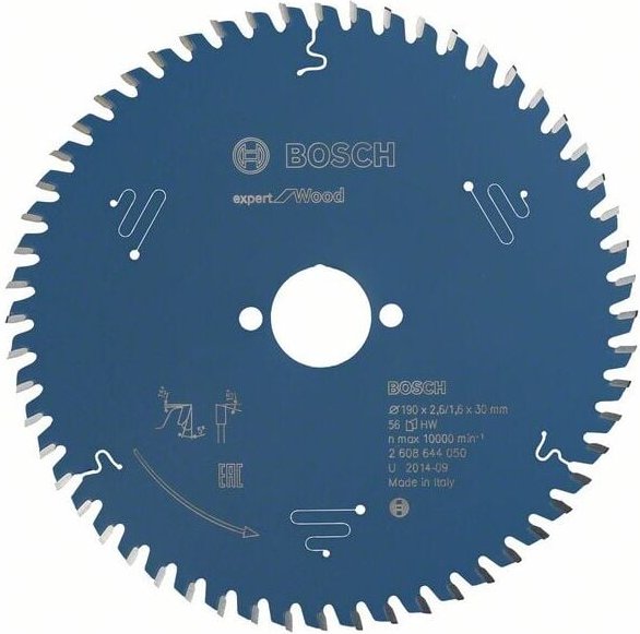 Kreissägeblatt Expert for Wood, 190 x 30 x 2,6 mm, 56