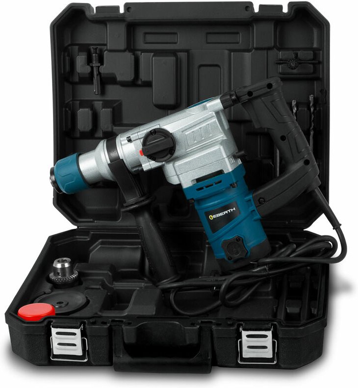 1100 Watt Bohrhammer Bohrmaschine Schlagbohrmaschine Meisselhammer Bohrer - Eberth