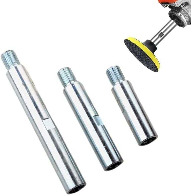 3-teilige M14-Winkelschleifer-Verlängerungsstange aus Edelstahl, Winkelschleifer-Verlängerungsstange für Poliermaschinen...