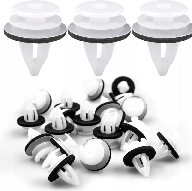 100 Stück Universal-Auto-Clips, Auto-Befestigungs-Clips, Werkzeuge, Kunststoff-Nieten, Karosserie-Clips für Autoscooter,...