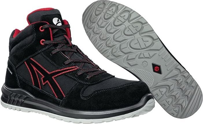 Thumbnail - Clifton mid src 638700210000044 Sicherheitsstiefel S3 Schuhgröße (eu): 44 Schwarz, Rot 1 p - Albatros