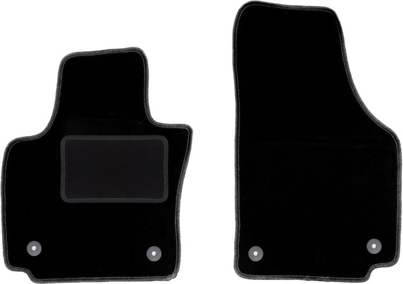 Vordermatten schwarz für: Seat Toledo III Minivan (2004-2012)