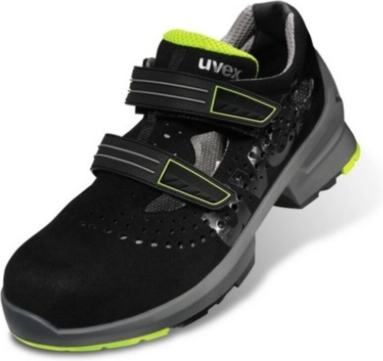 uvex 1 8542843 Sicherheitssandale S1 Schuhgröße (EU): 43 Schwarz 1 Paar