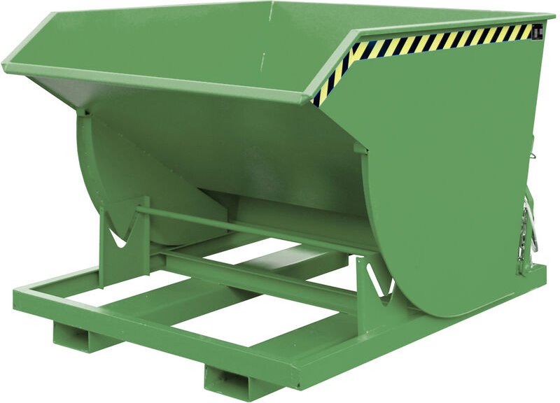 Bauer Kippbehälter BKM 150, lackiert, Resedagrün