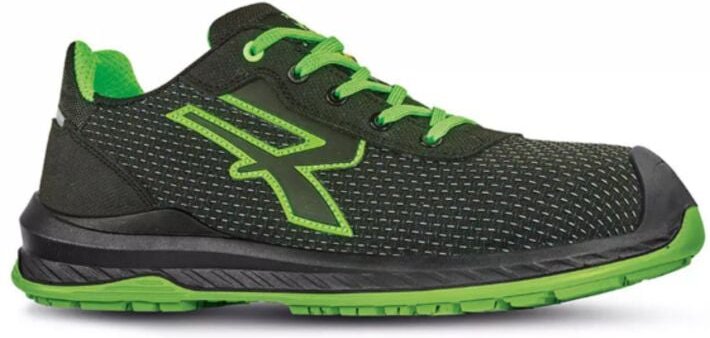 Thumbnail - Sicherheits-Sneaker LOW ISLAND UK ESD S3 CI SRC - Schwarz/Grün 40