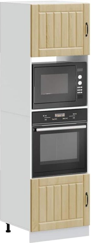 Vidaxl - Herdumbauschränke 2 Stk. Lucca Sonoma-Eiche Holzwerkstoff