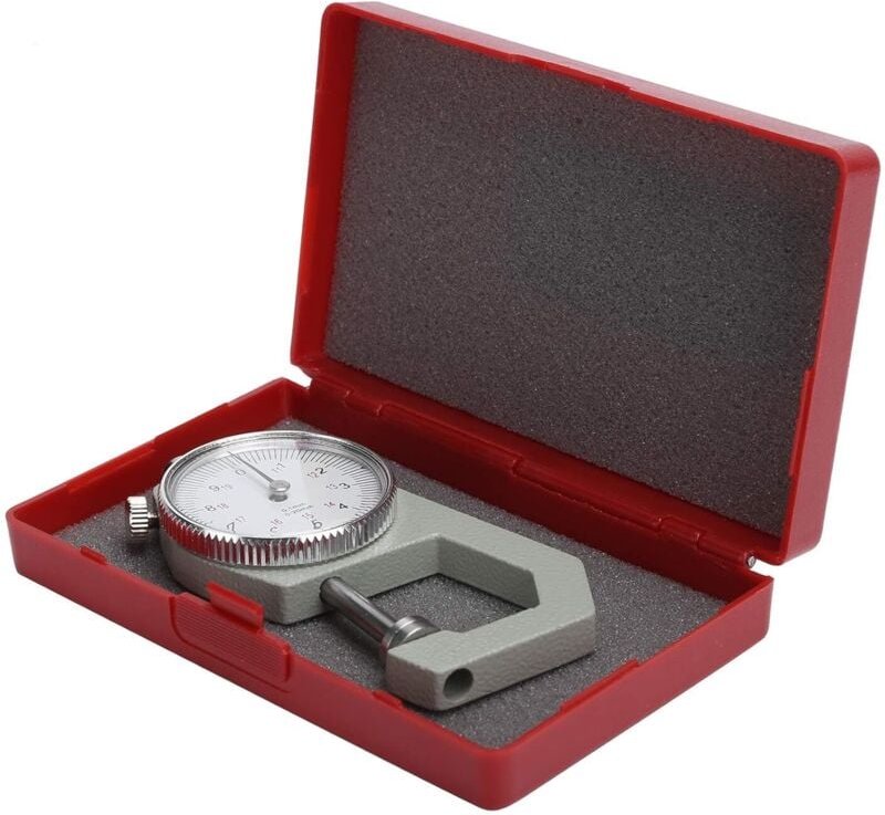 Ausgezeichnetes tragbares Metalldickenmessgerät, genaues Dickenmessgerät zum Messen von Uhren, Schmuck, Leder, Blech, Pa...