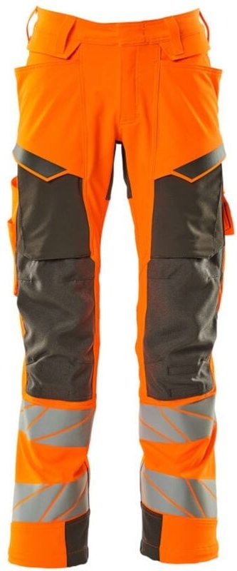 Hose mit Knietaschen 19079-511-1418 Gr. 76C56 hi-vis orange/dunkelanthrazit - Mascot