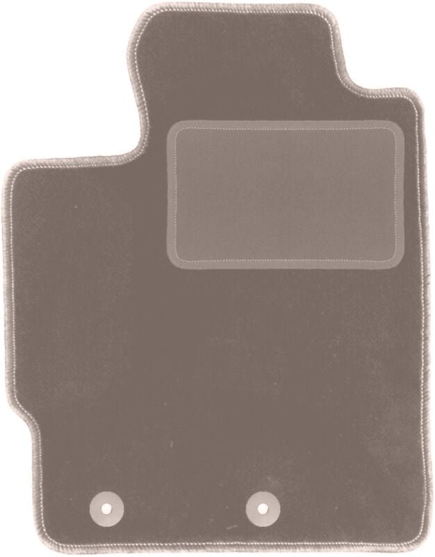 Beige Fahrermatte für: Toyota Verso-S Minivan (2010-2015)