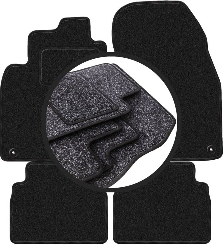 ANTHRA Autofußmatten für: Saab 9-3 II Y3SF Kombi, Limousine (2002-2014)