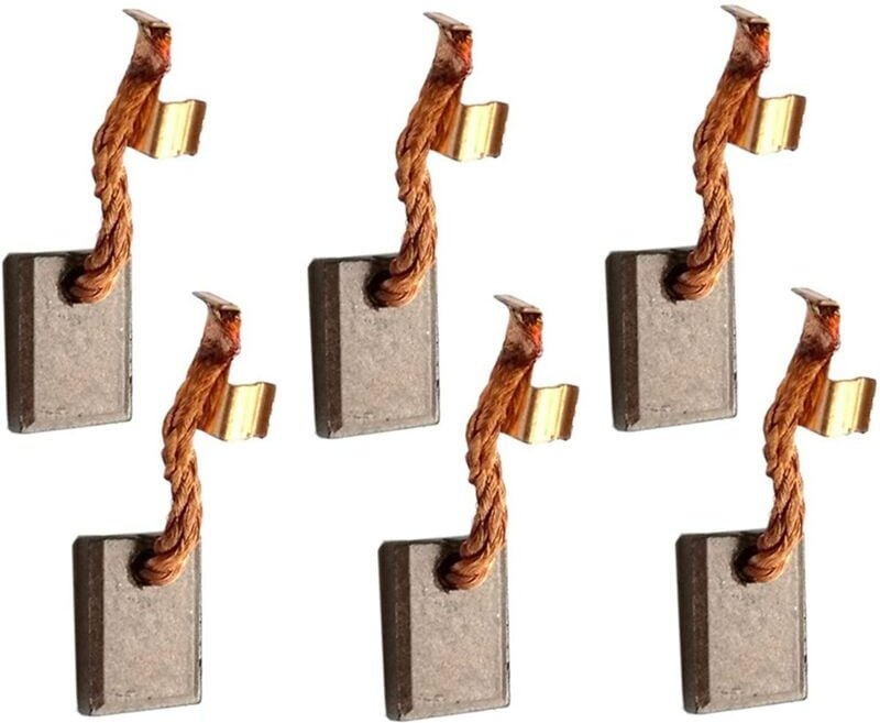 Tlily - 6-PACKUNGEN Dauerhaft CB-440 Kohle BüRsten für CB-448 CB-436 195021-6 194427-5