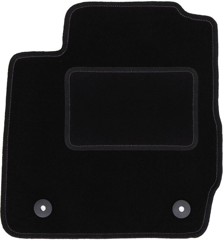 Fahrermatte schwarz für: Ford Fiesta MK7 Fließheck (2008-2011)
