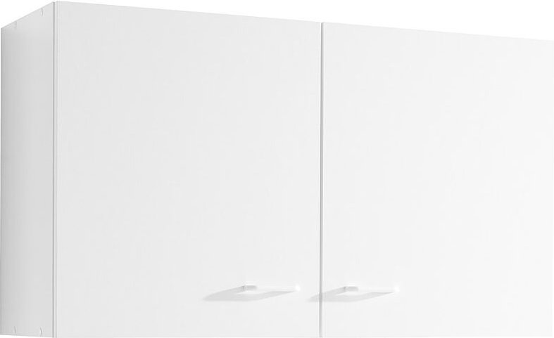 Thumbnail - Lomadox - Küchen-Hängeschrank 2-türig SALERNO-03 Weiß Breite 100 cm