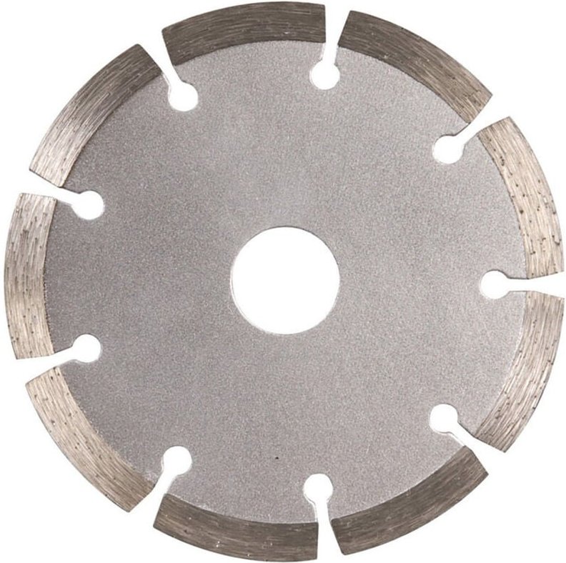 Trade Shop Traesio - Trade Shop - Diamantscheibe zum Schneiden von Marmor, Beton, Ziegel, Stein, Kreissäge Ø115mm -