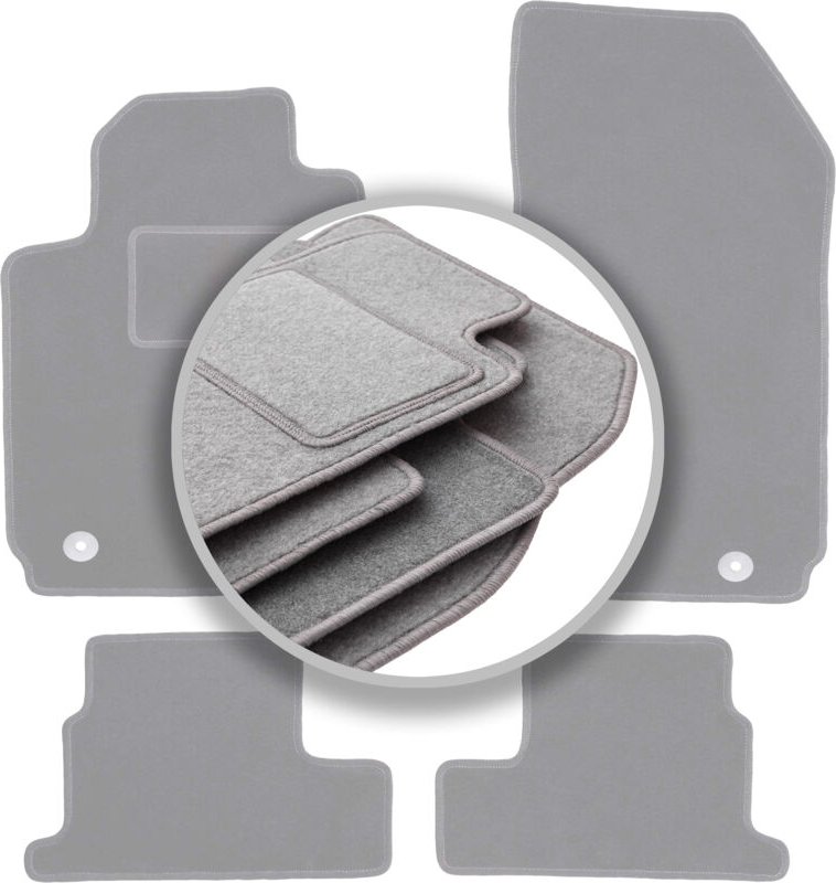 Graue Fußmatten für: Alfa Romeo Brera Coupé (2005-2010)