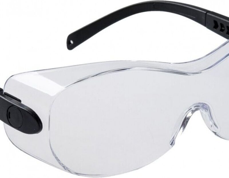 Durchsichtige Schutzbrille