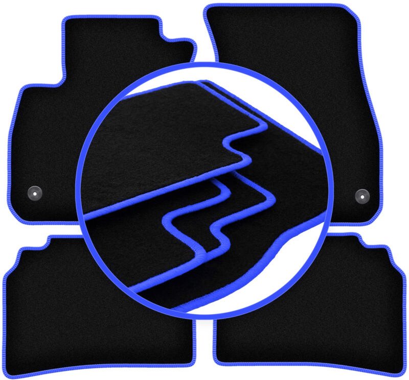 CARLUX-BLUE Autofußmatten für: Opel Insignia B Liftback, Limousine, Kombi, Sports Tourer (2017-)