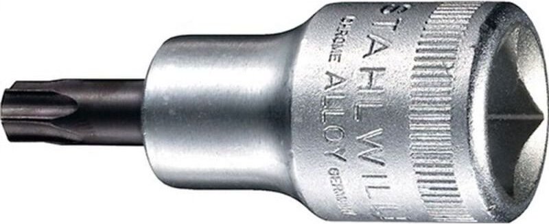 1054 tx t 50 03131450 1/2' (12.5 mm) Schraubendrehereinsatz t 50 1/2' (12.5 mm) - Stahlwille