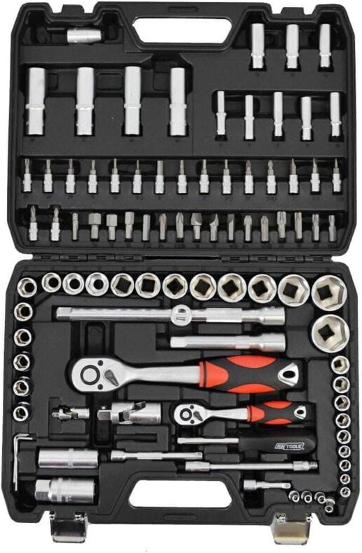 AWTOOLS SCHLÜSSELSATZ 94-teilig 1/2"" / 1/4""