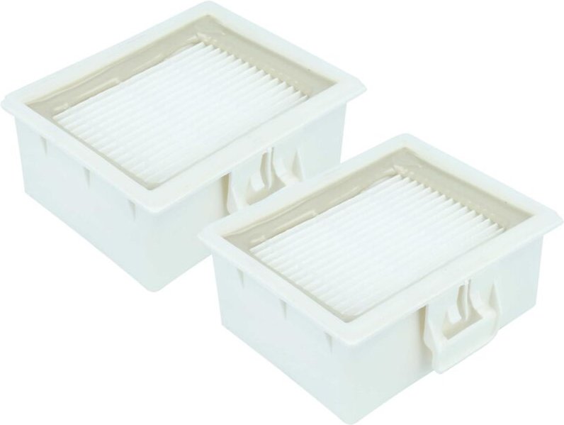 2x Staubsaugerfilter kompatibel mit Bosch BX32430GB/05, BX32187GB/03, BX32531/05 Staubsauger - hepa Abluft-Filter Weiß -...