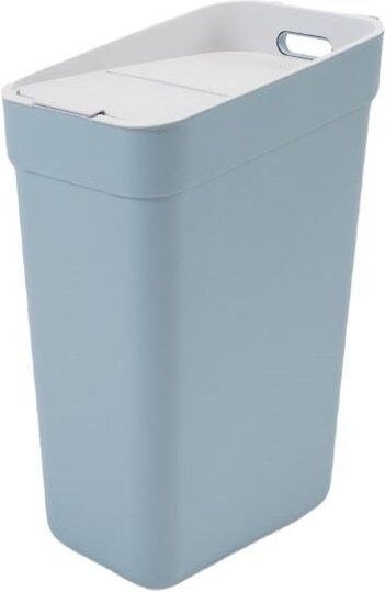 Curver - kosz do segregacji śmieci 30l /szarobłękitny/ jasny szary
