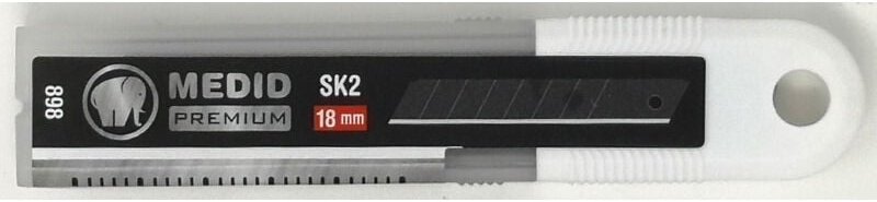 Ersatzklingen 18mm Carbon Black Treatment - 10er Etui