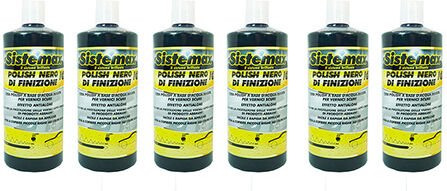 SISTEMAX LACK BLACK "10" 1 lt KIT 6 Flaschen