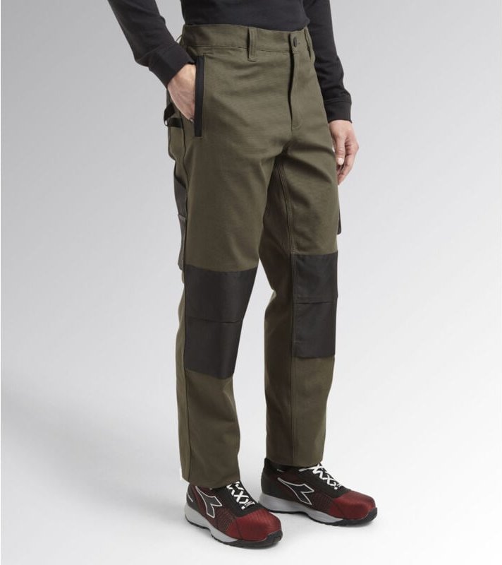 Arbeitshose Stretch PERFORMANCE - Waldgrün M - DE (40/42)