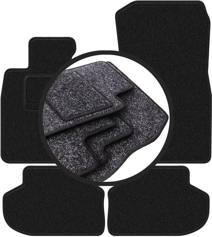 ANTHRA Autofußmatten für: BMW 5 F10 FL xDrive Limousine (2013-2017)