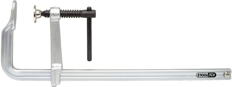 Ganzstahl-Schraubzwinge mit Knebel, 120x600mm