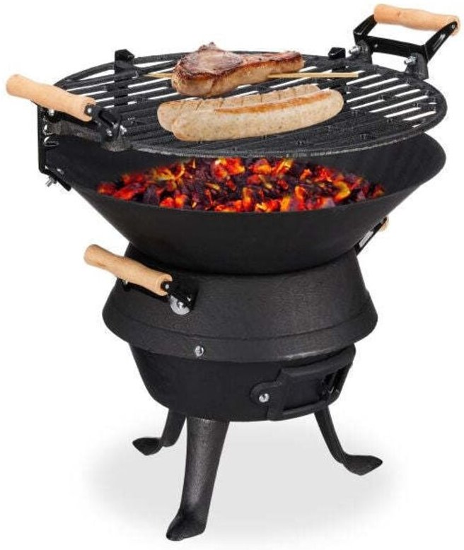 Cast iron bbq