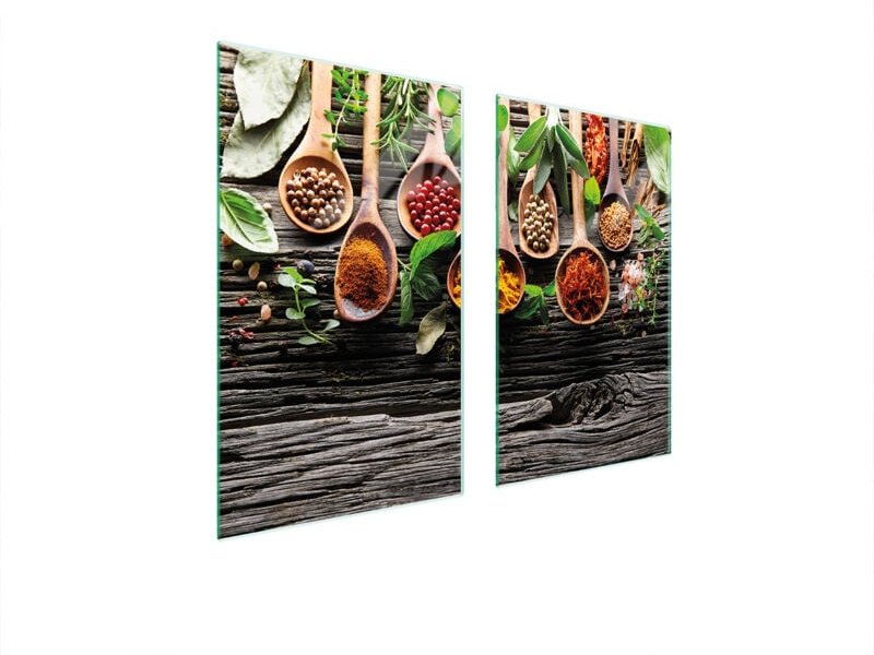 GLASSCHUTZPLATTE FÜR HERD 75x52 SPICES