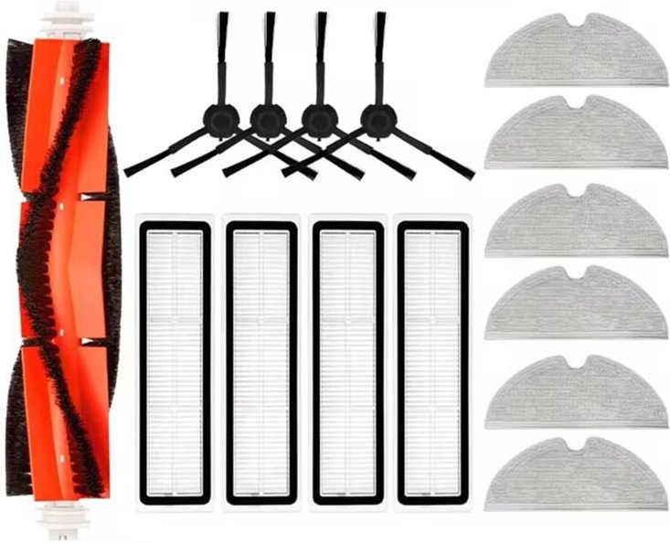 Für D9/D9 Max Bot L10 Pro Hauptseitenbürstenfilter