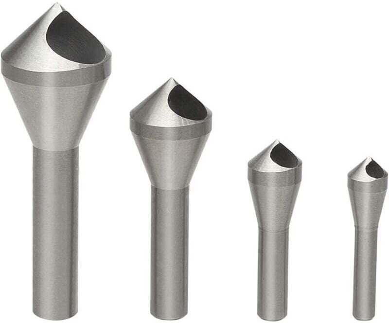 Pcs Fraise à Chanfreiner Ébavurer Foret Conique en HSS pour Perçage Métal Bois Plastique